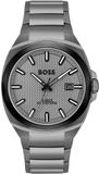 BOSS HB1514137 WALKER Montre Homme - Acier - Gris - 41 mm