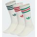 adidas Originals Chaussettes mi-mollet 3 bandes (3 paires), pointure 43-45