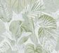 LivingWalls Famous Garden Behang Botanisch Groen Wit Grijs Goud