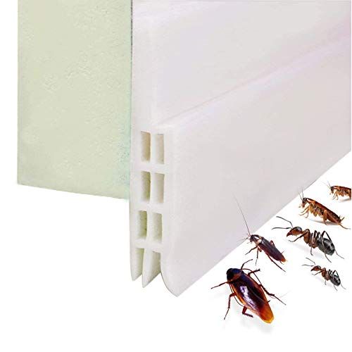 EXTSUD Zelfklevende Deurafdichting - 100 x 5 cm - 1m - Wit