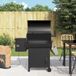 vidaXL Barbecue à pellets - Noir - 104 cm - Fer