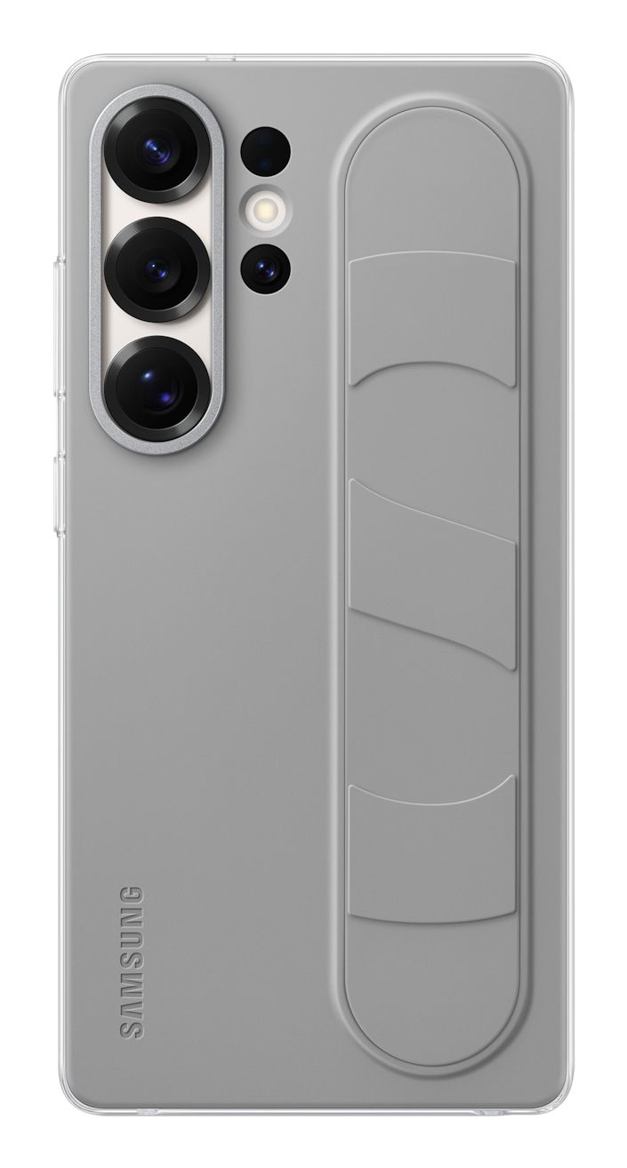 Samsung Galaxy S25 Ultra Standing Grip Case - Grijs