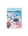 Letts of London Wanderlust A6 week om dagboek 2025 te bekijken - Santorini