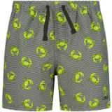 CMP Gestreepte zwemshort met krabmotief kind