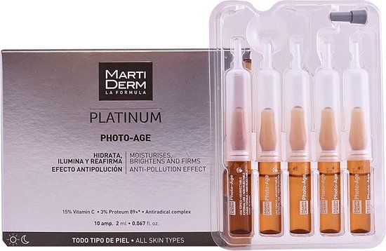 Martiderm Platinum Photo Age Ampoules (2 ml) - Unisex