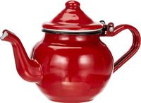 Ibili Theepot Roja 0,5 l geëmailleerd staal in rood