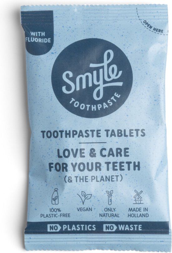 Smyle - Navulling Tandpasta Tabs - 35st. - Met Fluoride