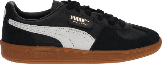 Puma Palermo Lth Lage sneakers Zwart