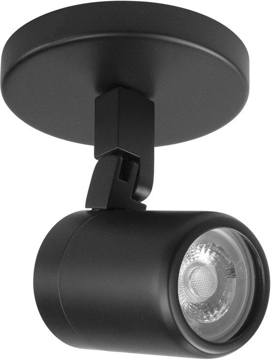 LT-Luce Spot Rain Zwart IP44 1Lichts - Zwart - Metaal