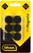 Idena 377028 - Magneten, 6 stuks, diameter 24 mm, rond, dikte 7 mm, zwart