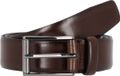 Strellson Premium riem leer - Mannen - 105 cm - donkerbruin