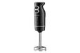 Mixer LAUSON-PE C.M. 1100 Watt 2 snelheden titanium mes zwart met glas 700 ml met deksel