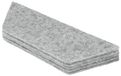 Nobo Whiteboard Wisser Navullingen - 10 Stuks - Grijs