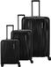 Travelite Barbara Novelty 4 wielen Kofferset 3-delig met uitbreidingsplooi - Harde bagage - TSA slot - black