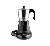 IBILI Arabica Espressomachine, elektrisch, 6 kopjes, 300 ml, aluminium, 480 W vermogen
