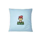 Bona Basics Decoratieve kussenhoes Lichtblauw 45x45 cm