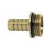 Riegler 1/3 slangverbinding, G 1 1/4 x 25 mm, met NBR O-ring, met band, messing blank