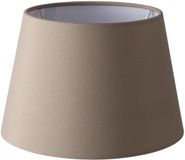 Home Sweet Home Stoffen Lampenkap Conisch Taupe 20 x 15 x 13 cm E27 Fitting