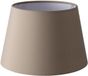 Home Sweet Home Stoffen Lampenkap Conisch Taupe 20 x 15 x 13 cm E27 Fitting