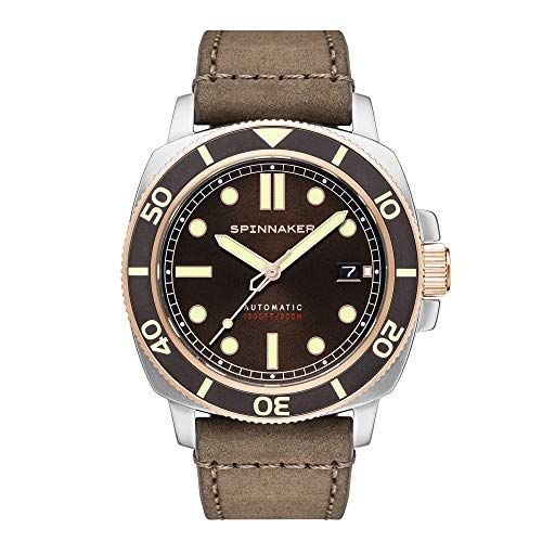Spinnaker Men's Brown Hull Watch SP-5088-04