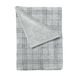 Homemania 15228 Tweed-plaid deken voor sofa, bed, slaapkamer, grijs, microvezel, 250 x 200 cm