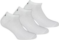 Fila Invisible Socks 3-Pack Enkelsokken Wit 43-46