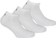 Fila Invisible Socks 3-Pack Enkelsokken Wit 43-46