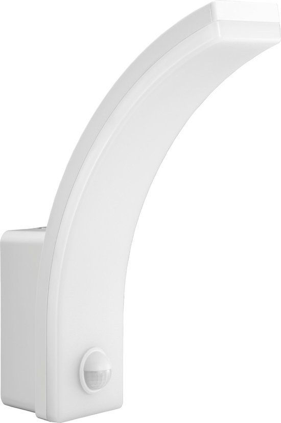 Maclean LED Buitenlamp Wandlamp PIR Bewegingssensor 20W IP65 2000lm 4000K Wit