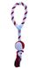 Athletic CyP Brands Athletic Club Hondenspeelgoed, bal, touw, rood