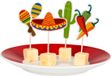 Boland Mexico thema cocktailprikkers - 12 stuks - 9 cm