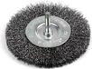 Strend Pro Draadwielborstel CWB-508, 75 mm, gegolfd, met stift, draad 0,3 mm