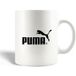 Puma Keramische mokken maniacase, Puma Logo Fashion Zwart