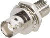 TRU COMPONENTS 1579504 BNC-doorvoering BNC-bus - F-bus 1 pièce(s)