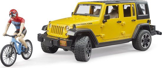 Bruder Jeep Wrangler Rubicon Unlimited - 02543 - Speelgoedvoertuig