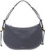 Coccinelle Sac bandoulière Thess Sac à main Cuir grainé Stove bleu-gris