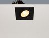 Merkloos Artdelight Inbouwspot Venice DL 2608 Zwart LED 8W 2700K IP44 Dimbaar