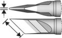 JBC Tools C210018 Soldeerpunt Speciale vorm, mesvormig Grootte soldeerpunt 0.3 mm