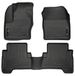 Husky Liners Weatherbeater Series | Vloerhoezen voor en 2e zitplaats - zwart | 99741 | Past op 2013-2018 Ford C-Max, 2013-2019 Ford Escape 3 stuks