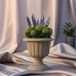 Jolie Jardinière - Taupe - Pour Intérieur et Extérieur - 50x35cm