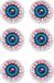 Fiestas Guirca Horror nep oogballen/ogen - 6x stuks