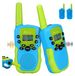 REAGLE Kinder-Walkie-Talkies, 2 Stück, 22-Kanal-Funkgerät, Reichweite 3 km, ideal für Camping, integrierte Taschenlampe