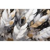 Papier peint panoramique - Plumes - 260 cm x 166 cm