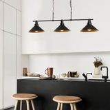 Merkloos Asir Kroonluchter Zwart 108 x 24 x 55 cm