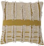 Bloomingville Cea Cushion, Yellow, Cotton