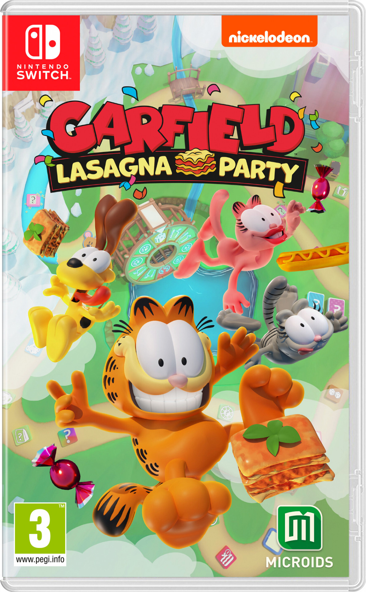 Microids Garfield Lasagna Party Nintendo Switch