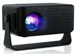 Mini-projecteur, 15 000 lumens, rotatif à 360°, Full HD, correction automatique de la distorsion trapézoïdale