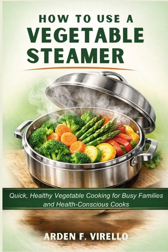 HOW Independently Published How to Use a Vegetable Steamer: Quick, Healthy Vegetable Cooking for Busy Families and Health-Conscious Cooks Paperback