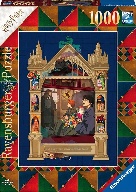 Ravensburger Hogwarts Puzzle - 1000 Pieces - Unisex - 12+ Years