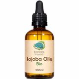 Biophorea Jojoba Olie - 100ml - 100% Puur Biologisch Koudgeperst - Basisolie voor etherische oliën, Haar & Gezicht
