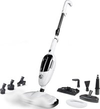 URGOODS 2-in-1 Stoomreiniger - Handstomer - 8 Opzetstukken - 1300W - Wit